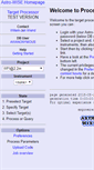 Mobile Screenshot of process.test.astro-wise.org