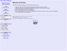 Tablet Screenshot of process.test.astro-wise.org